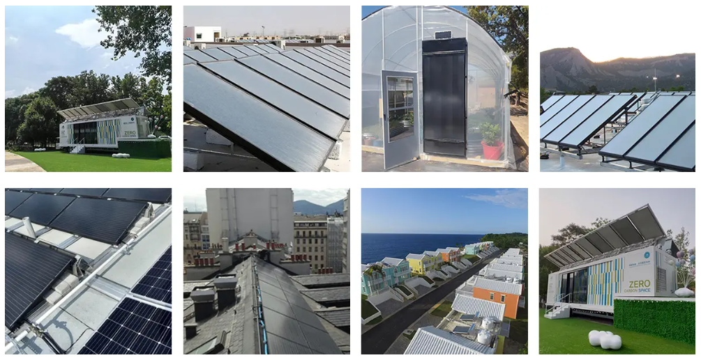 Engineering Flat Panel Solar Thermal Collectors For Large Scale Heating Projects