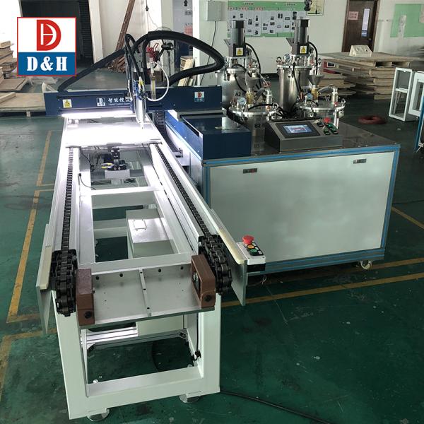 Automatic Double Potting System Mixing Gluing Machine with 2 Systems in 1 Potting DOS