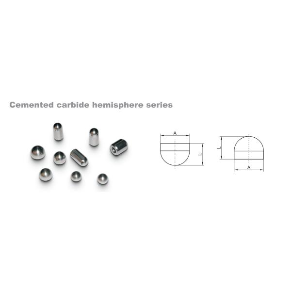 20mm YG6C Cemented Carbide Buttons for Rock Drill Bits
