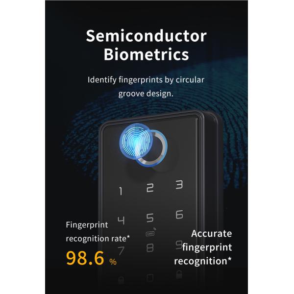 Multi-function Ttlock APP Smart Lock with Keyless Remote Control and Fingerprint