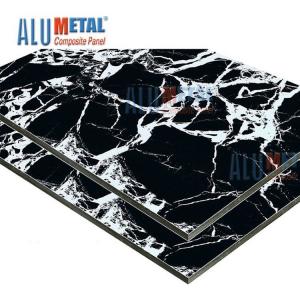 China 0.08mm Decorative Marble Composite Panel AA3003 Alumina Acp Sheet 4mm 1500mm on sale