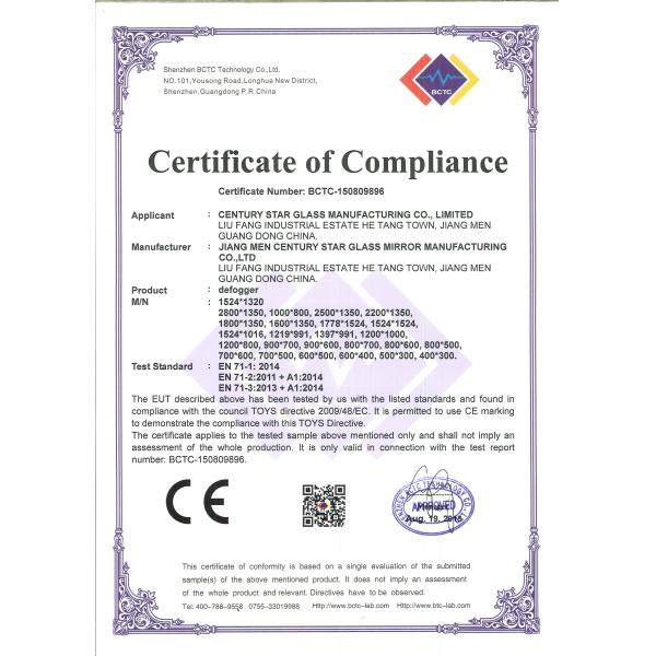 Round shape LED lighted mirror with touch switch and lock optionable