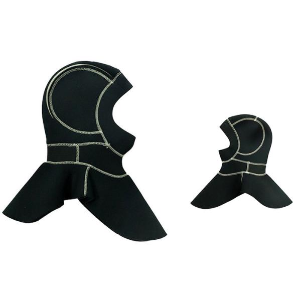 Flatlock Stitching Scuba Diving Hood Lightweight For Surfing / Kayaking