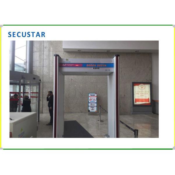 Full Body Scan Metal Detector Door Frame Remote Control For Public Security Checking