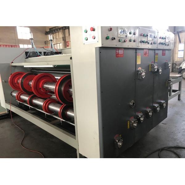 2 Colors Corrugated Box Printing Machine Manual Control Flexo Printer Slotter Machine