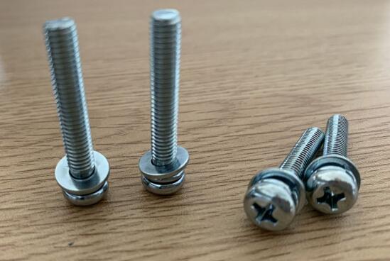 M6 Metric Pan Head Phillips Machine Screws And Bolts Flat Washer