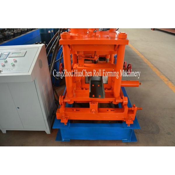 Touching Screen CEE Purlin Roll Forming Machine With 80mm Material