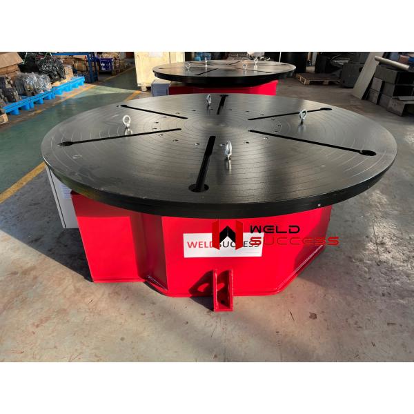 Horizontal 10T Welding Positioner Turntable With Hand Control Box
