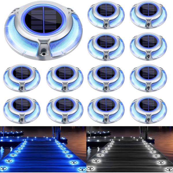 Quick and Easy Outdoor Solar Deck Light with Aluminum PC Construction