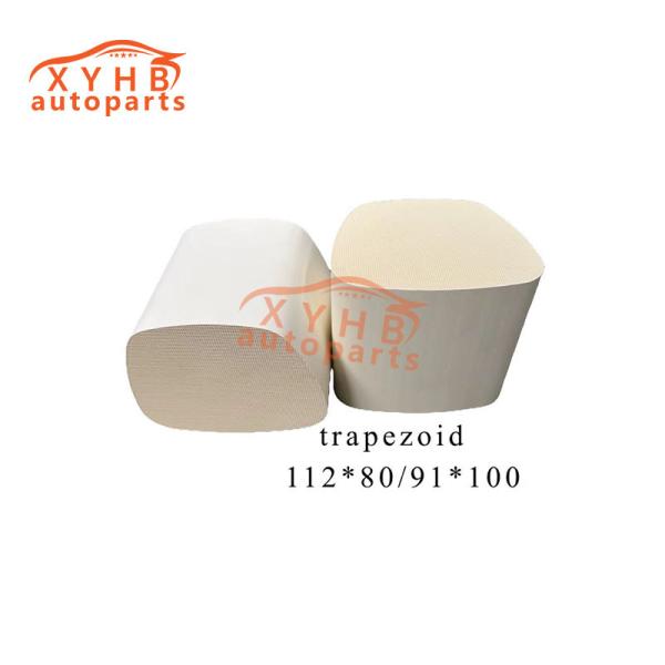 Ceramic Carrier High Quality Three Way Catalytic Filter Element Euro 1-5 Model 112 X 80 91 X 100