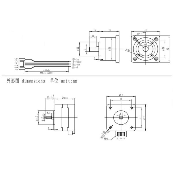 Gearbox Nema 17 Geared Stepper Motor Planetary Reducer For 3d Printer