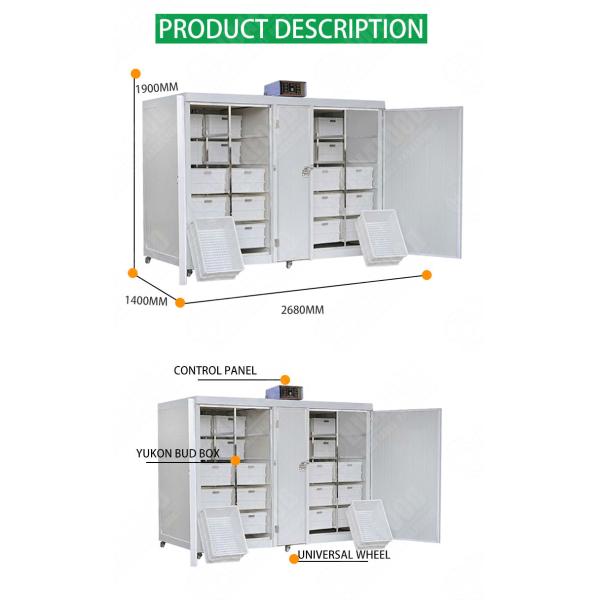 250kg/d Automatic Quick Mung Bean Sprout Machine Barley Bean Sprout Machine