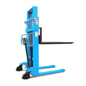 Vertical Manual Stacker Pallet Jack , Manual Hydraulic Pallet Stacker 3000kg
