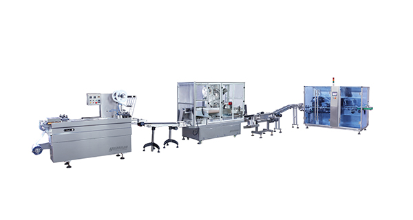 Tray Making / Feeding Packaging Production Line Water Powder Injection