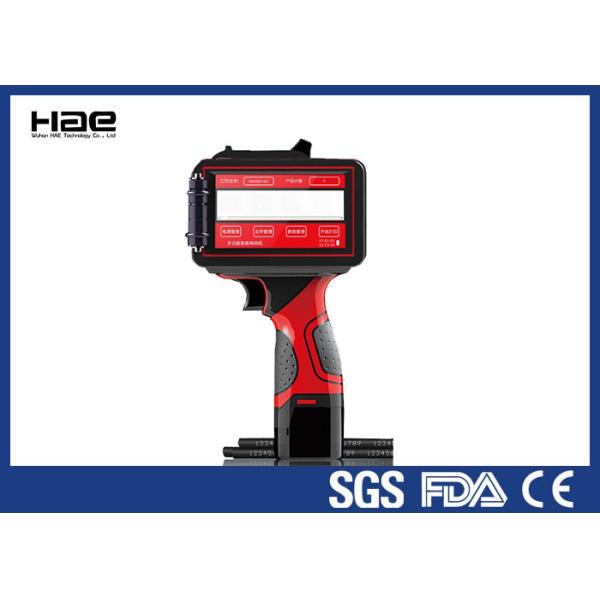 Blue Automatic Spray Manual Operation Hand Held Inkjet Marker Expiry Date Print