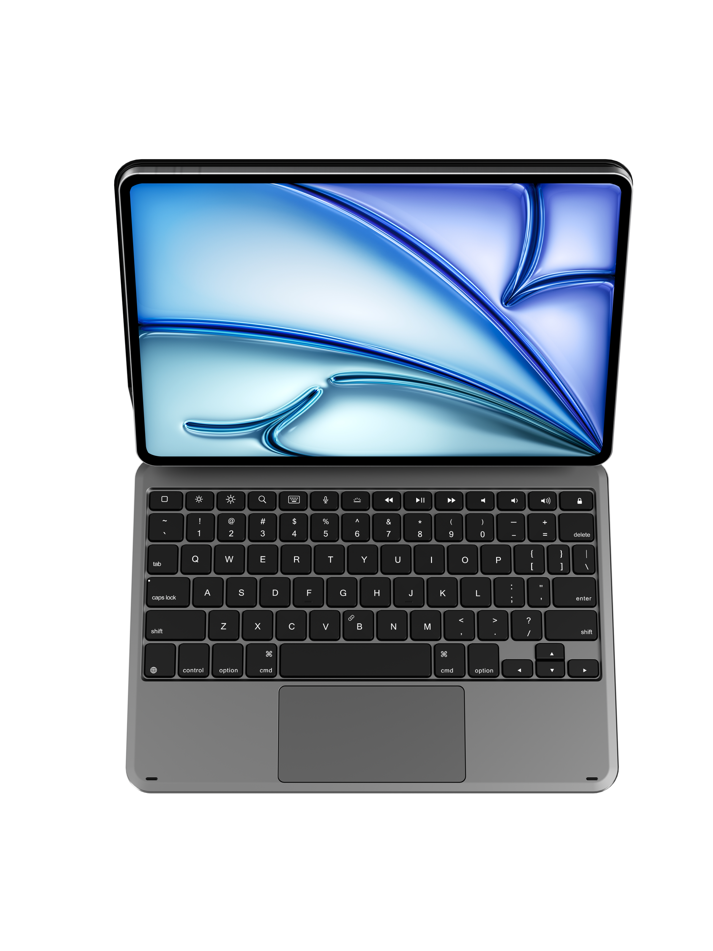 Multi-Functional Magnetic Magic Keyboard Case for iPad 10.9/11 Wireless Bluetooth Floating Cantilever Stand Touchpad Folio Cover