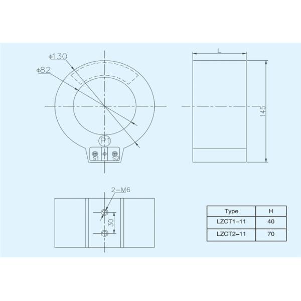LZCT Zct Current Transformer Secondary Windings Full - Enclosed