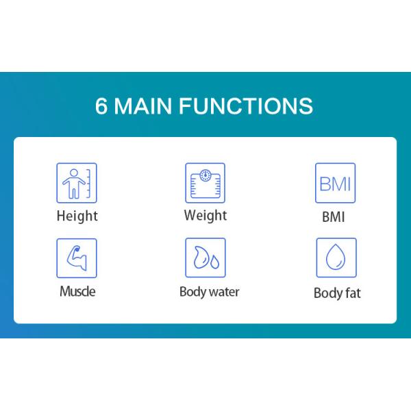 Smart Scale for Body Height Weight and Fat Digital