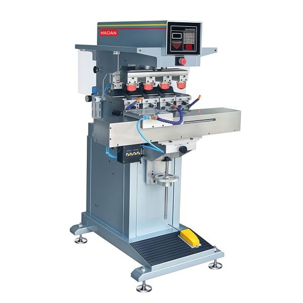 High Speed And Precision Semi Automatic Pad Printing Machine Multicolor Pneumatic Pad Printing Machine