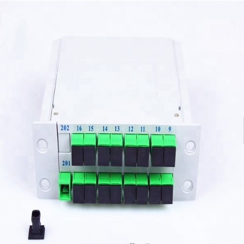 Cassette Type 1x16 SC/APC Passive Fiber Splitter