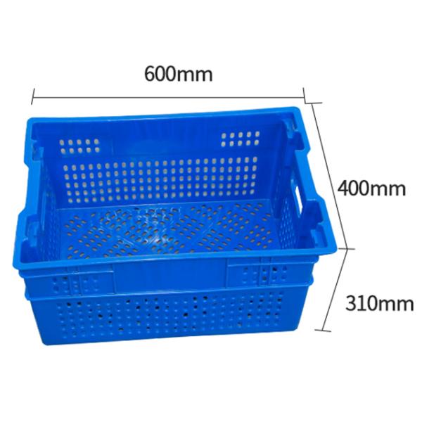 Cheap price Nestable Plastic Basket Plastic Storage Container For Fruit & Vegetable Storage