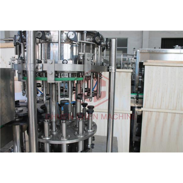 370ML Glass Bottle Beer Bottle Filling Machine Capping With Pull Crown Cap