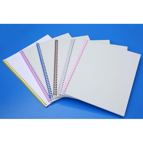 36 48 Loops PVC Plastic Spiral Wire For Calendars
