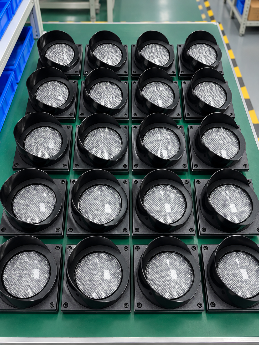 JD112F-C 100mm Red Green LED Traffic Light