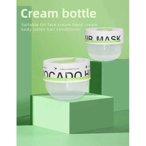 100g 240g Cosmetic Cream Jars Container PP Round Bottom