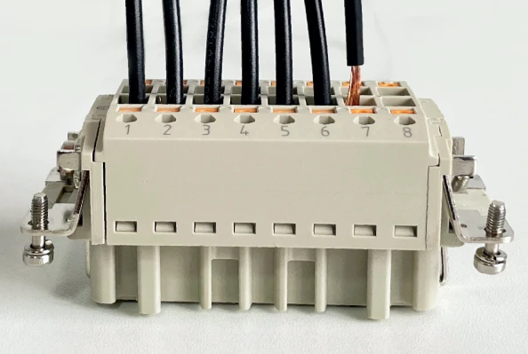 Quick Lock termination connection method diagram