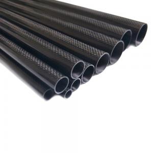 Quality OEM ODM 3K CNC Cutting Carbon Fiber Sheet Light Weight Tube Pipe for sale