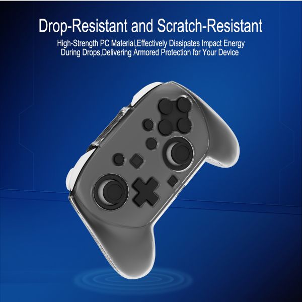 Ultra Clear Protective Case for Nintendo Switch 2 Pro - Shockproof & Scratch-Resistant Snap Cover