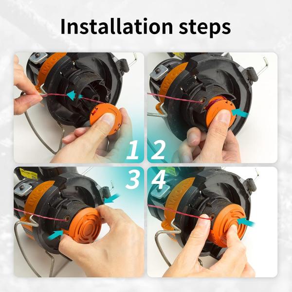 Replace Axis Trimmer Line Replacement Assembly Cutting Tool Line Weed Trimmer Line