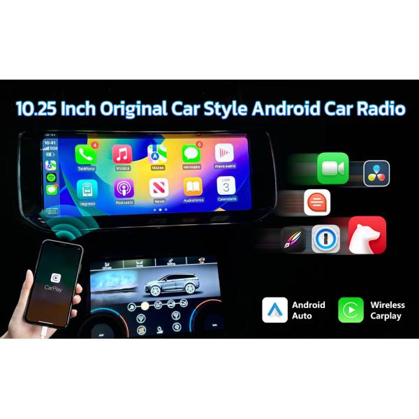 VIKNAV Android Touch Screen Car Radio For Range Rover Evoque L538 L551 2013-2017 Multimedia Player GPS Navigation Carplay