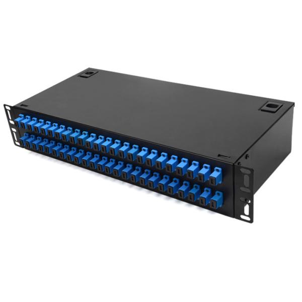 FTTH SC FC ST LC ODF Fiber Optic Patch Panel Rack Mount Splicing