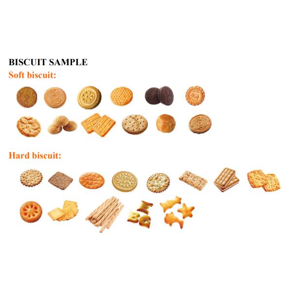 Automatic Soft Biscuit Making Machine Gas Oven Baking Equipment Soft Biscuit Production Line