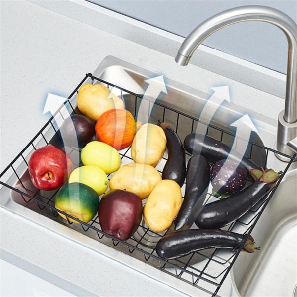 Square Vegetable Fruit 3/4/5 Layers Rotating Shelf Multi-function Kitchen Storage Rack