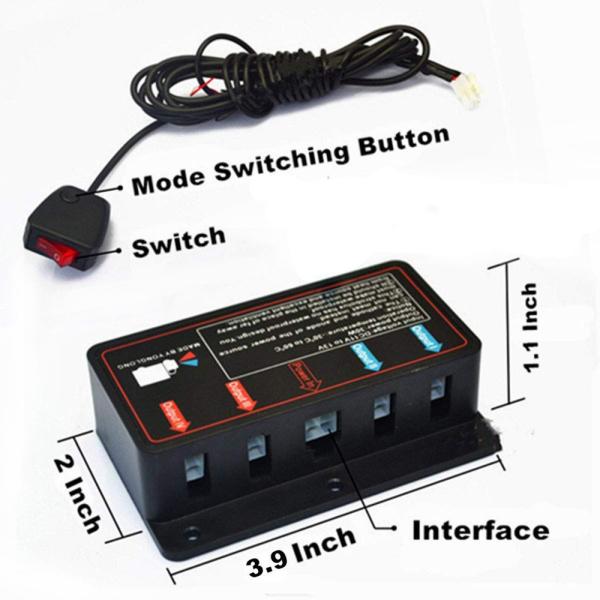 White 8 LEDS 8000K Flashing Emergency Strobe Lights