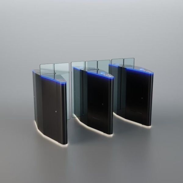 Black Color Factory Direct Sales Sliding Turnstile Gates Intelligent Access Control Turnstiles Wholesale Sliding Turnstile