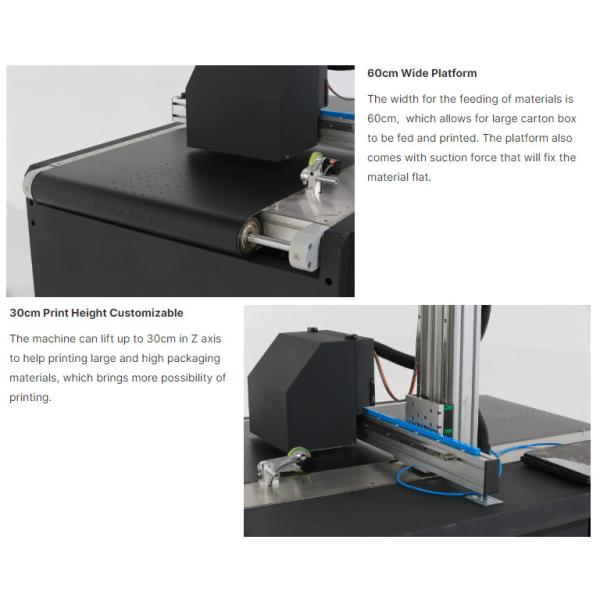 Single Pass Printing Machine Print For Corrugated Inkjet Custom Printed Pizza Boxes Carton Boxes