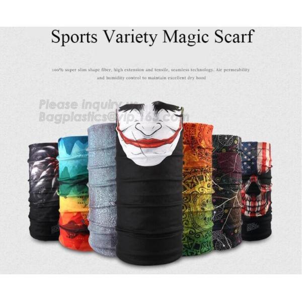 custom colorful seamless multifunctional bandana,Bespoke multifunctional seamless tube sun protection face mask scarf ba