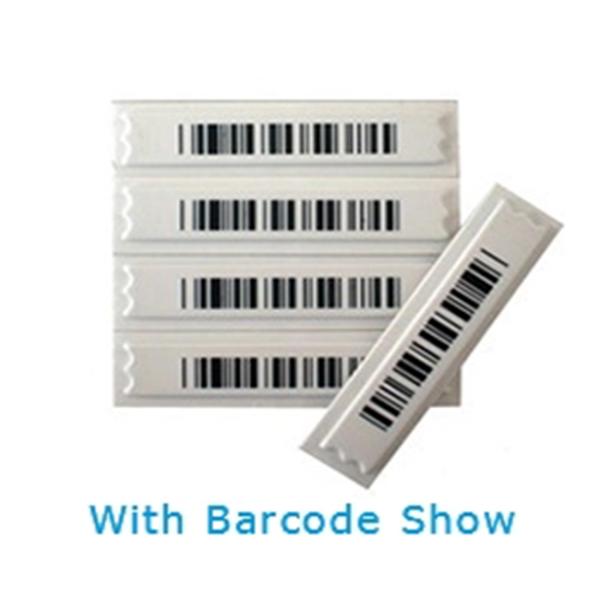 Durable Cosmetic Store EAS Magnetic Label AM / RF Woven Labels Custom Sewing