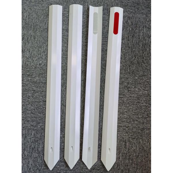Flexible Reflective Delineator Posts Made from Durable PVC Providing High Impact Resistance and Performance in Harsh Weather