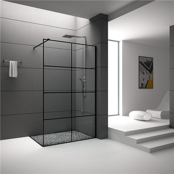 Explosion Proof Texture Shower Glass For Bathtub Free Standing