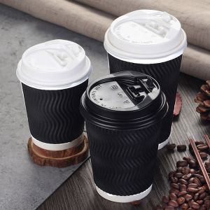 China FDA 90mm Diameter Paper Disposable Cups For Hot Drinks on sale