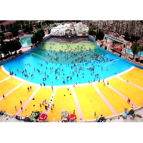 Artificial 2.5m Water Park Wave Pool Powered By Vacuum Pump