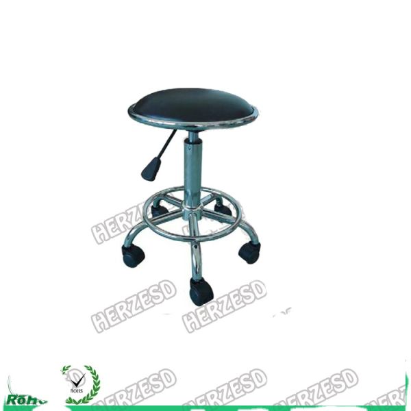 Industrial Usage Antistatic Cleanroom ESD PU Leather Working Stool