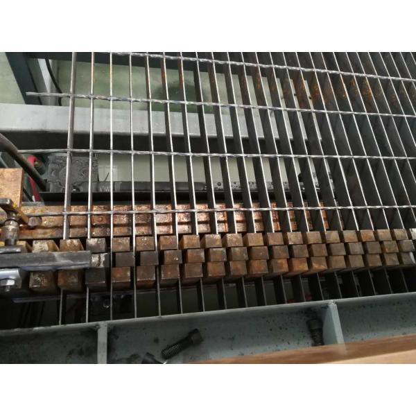 PLC Control Steel Grating Welding Machine / Production Line For Width 1200mm