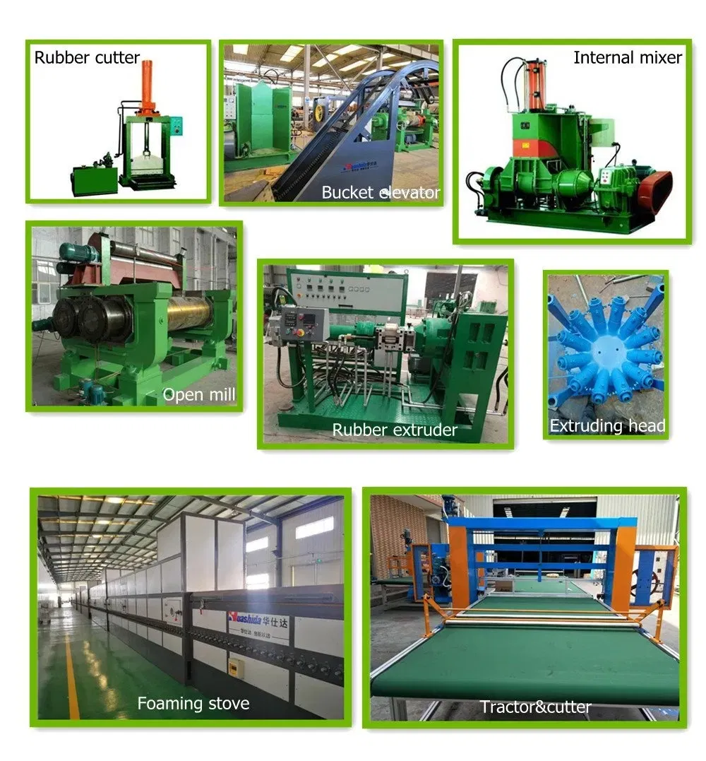 Automatic NBR Foam Making Machine with High Efficiency for Thermal Insulation Rubber Foam Production Line