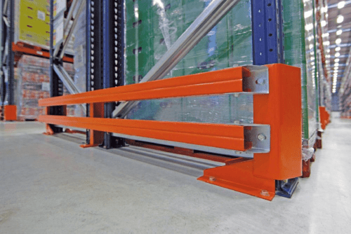 American Teardrop Pallet Rack for Warehouse Efficient Stock Rotation